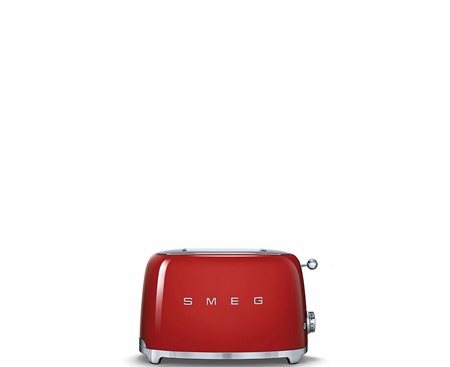 מצנם לשתי פרוסות, צבע אדום,מסדרת 50's Retro Styleמבית SMEG דגם TSF01RDEU