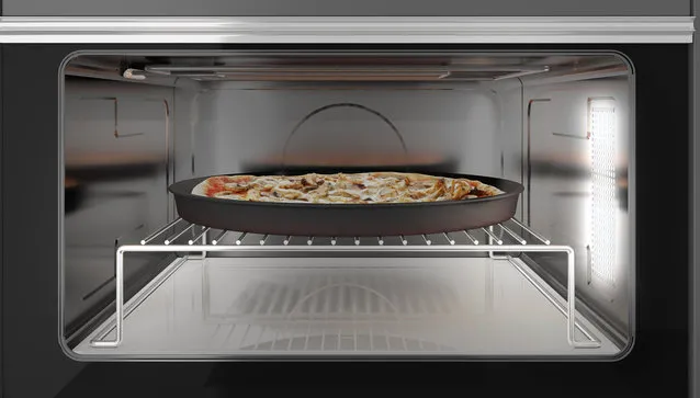 Real crispy microwave pizza
