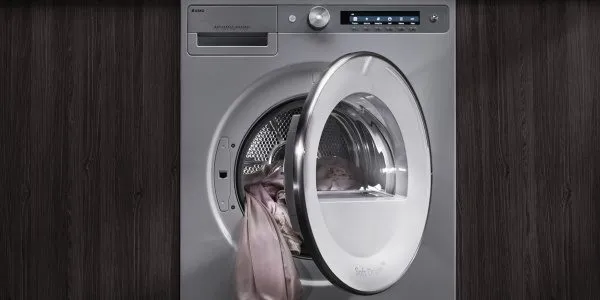 מייבש כביסה קונדנסור 8 ק"ג עם משאבת חום וקיטור גימור נירוסטה מסדרת PRO-WASH X תוצרת ASKO דגם T608HX.S