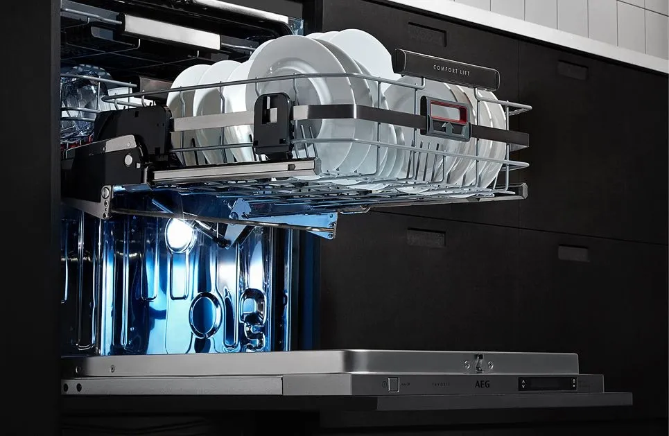 Open ComfortLift Dishwasher