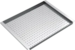 stainless steel rectangular perforated bowl cover