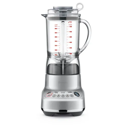 the Breville Boss Blender in Silver is quite and effecient