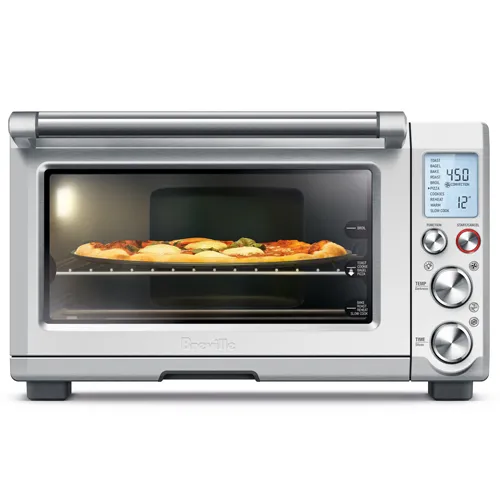 the Smart Oven Pro in Brushed Stainless Steel with interior light