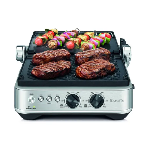 טוסטר גריל חשמלי 4 ב1 כולל וופל בלגי Breville דגם : BGR710