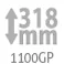 • גובה מינימלי לתקרה טכנית 318 מ