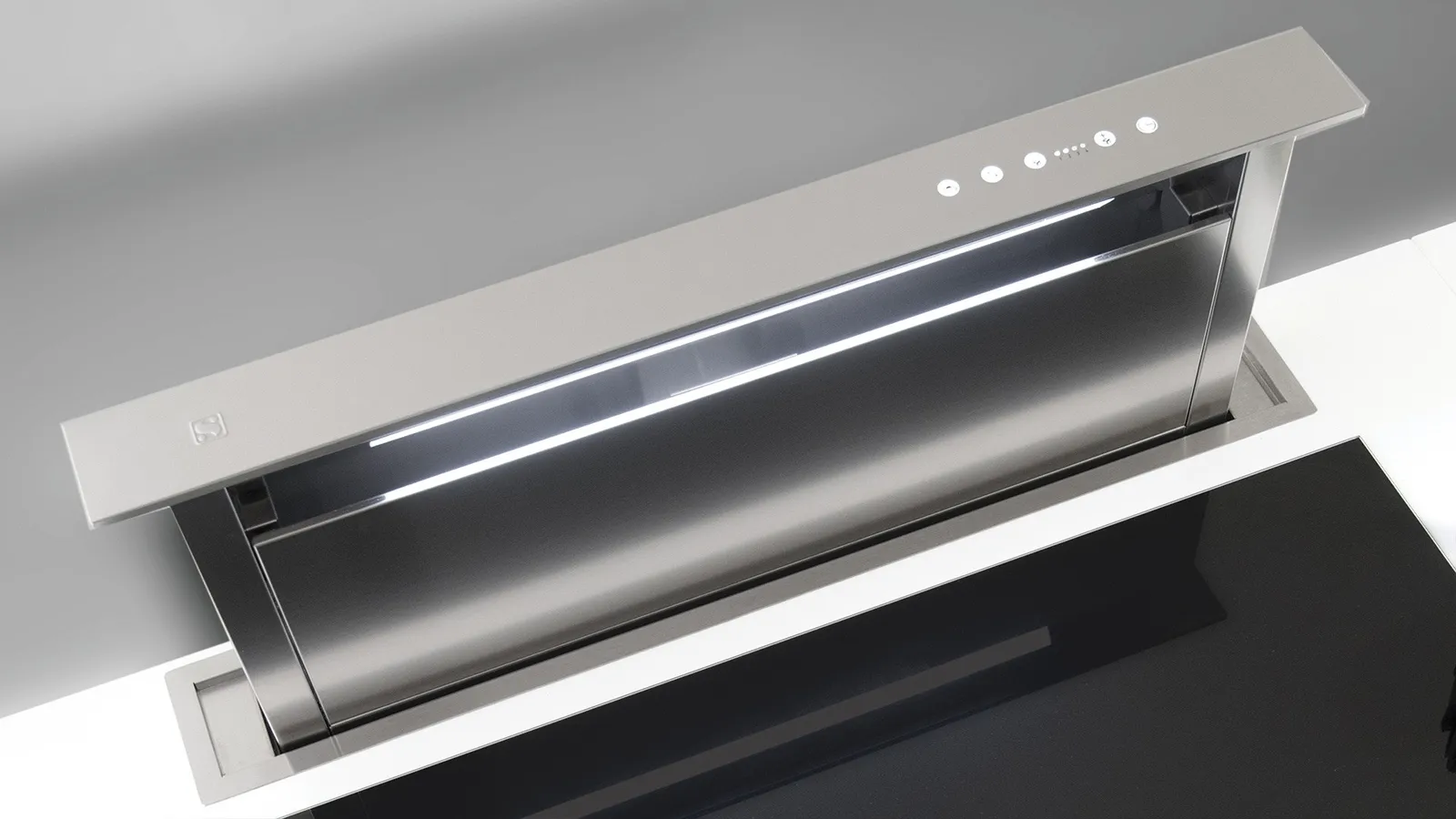 קולט אדים מעלית 83 ס"מ נירוסטה תוצרת Sirius דגם S-DD2 L INOX