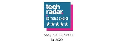 Tech Radar Editor's Choice logo