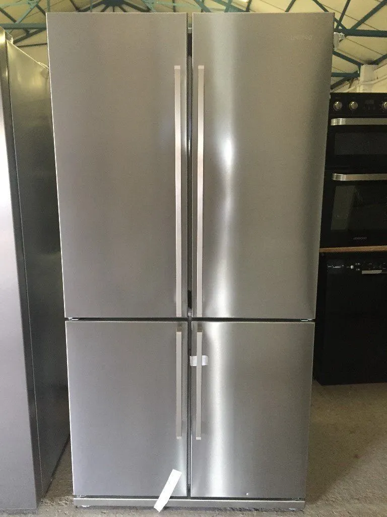 SMEG מקרר מקפיא תחתון 4 דלתות נירוסטה תוצרת SMEG דגם FQ60XP — תמונה 7