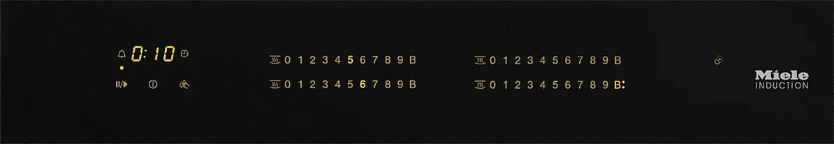 Miele כיריים אינדוקציה 62 ס"מ משטח גמיש מלא FullFlex תוצרת Miele דגם KM 7667 FL — תמונה 3