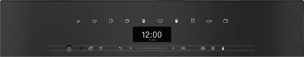 Miele מכונת קפה אינטגרלית 45 ס"מ נירוסטה VITRO LINE תוצרת Miele דגם CVA 7440 clst — תמונה 2