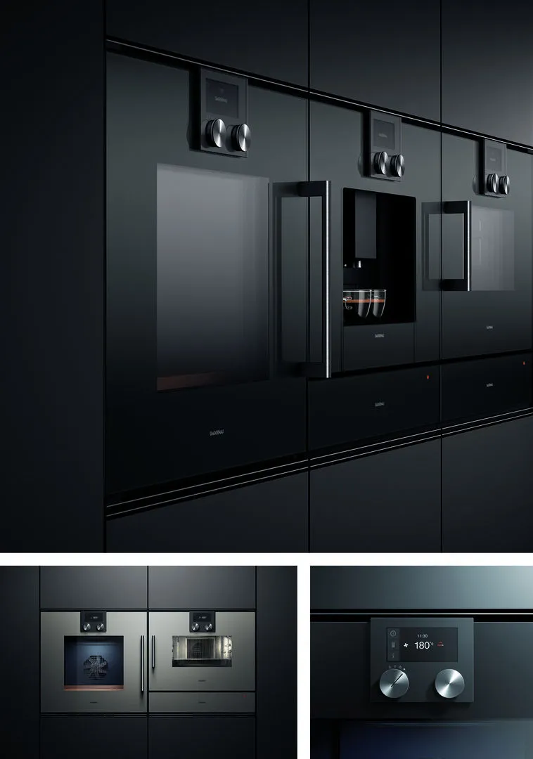 GAGGENAU מכונת קפה אינטגרלית 45 ס"מ גימור אנטרציט סדרה 200 תוצרת GAGGENAU דגם CMP270101 — תמונה 8