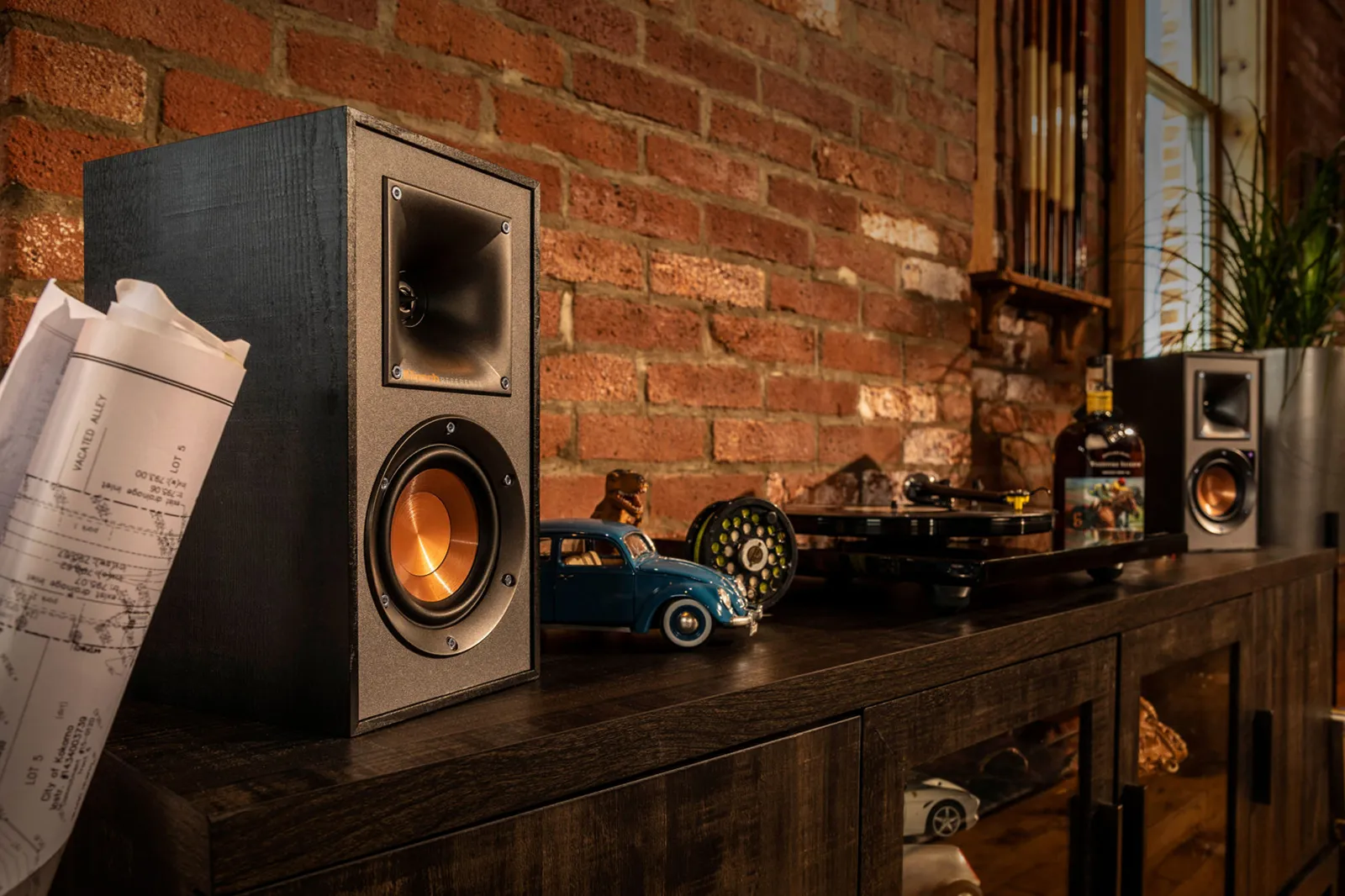 KLIPSCH זוג רמקולים מדפיים מבית KLIPSCH דגם R51M — תמונה 5