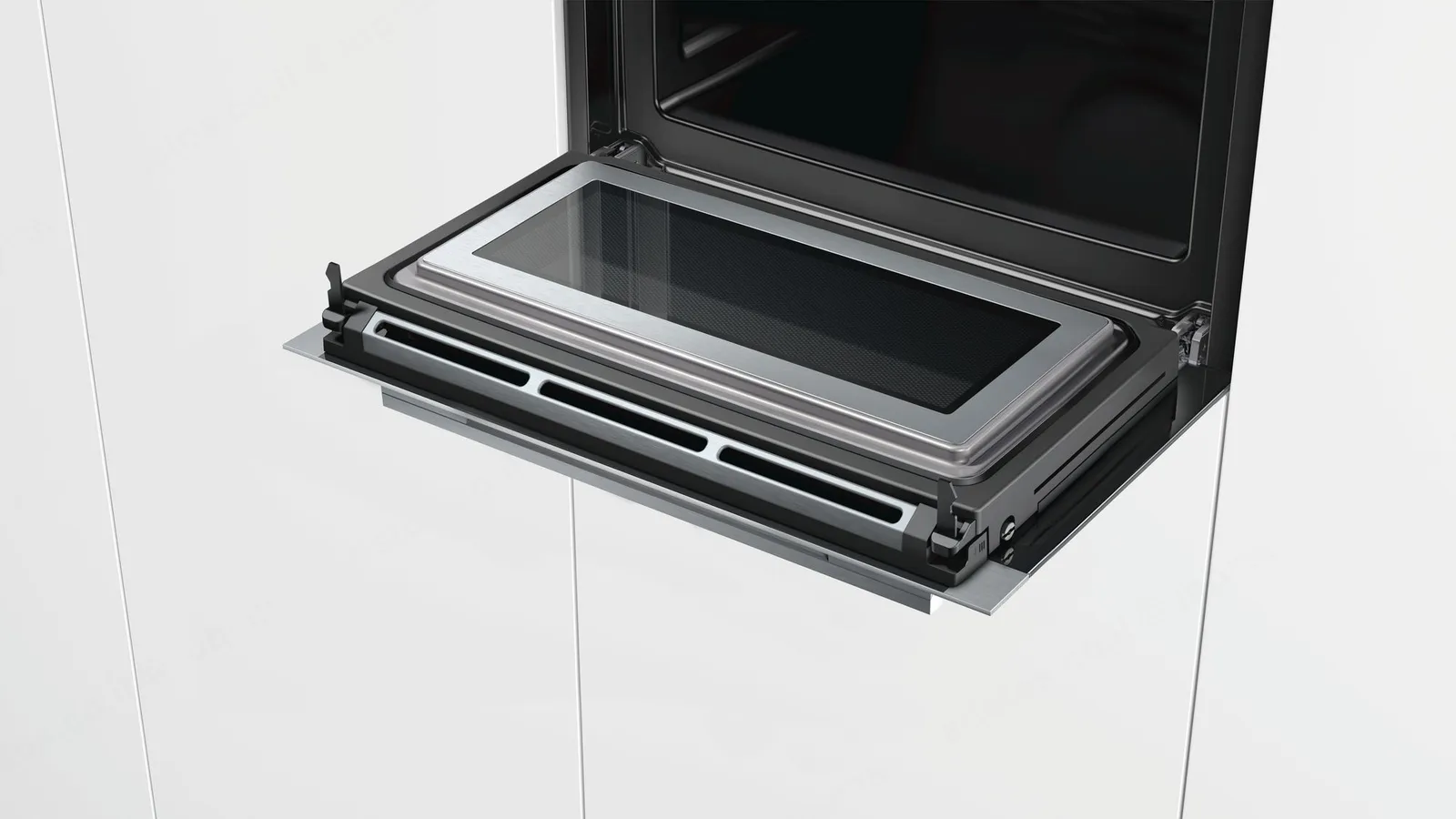 Siemens תנור בנוי פירוליטי משולב מיקרו 45 ס"מ תוצרת Siemens דגם CM676G0S6 — תמונה 6