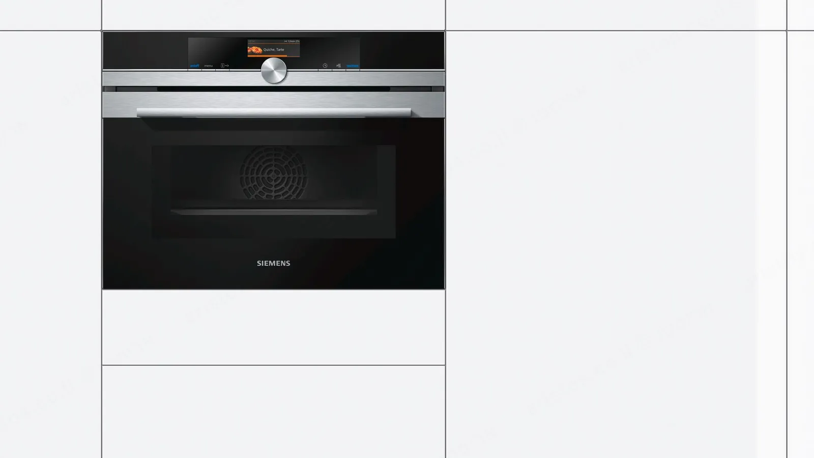Siemens תנור בנוי פירוליטי משולב מיקרו 45 ס"מ תוצרת Siemens דגם CM676G0S6 — תמונה 3