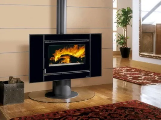 NORDICA קמין עץ בעל מראה מודרני מבית NORDICA דגם NORDICA CARILLON 16 9 — תמונה 3