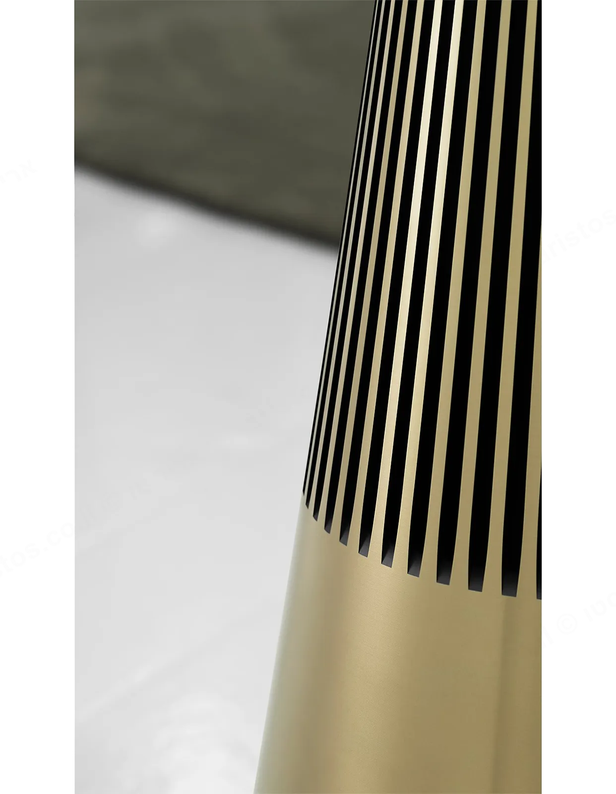 bang & olufsen רמקול עוצמתי עם טכנולוגיית העדשה האקוסטית צבע זהב מוברש מבית Bang & Olufsen דגם Beosound 2 Brass — תמונה 3