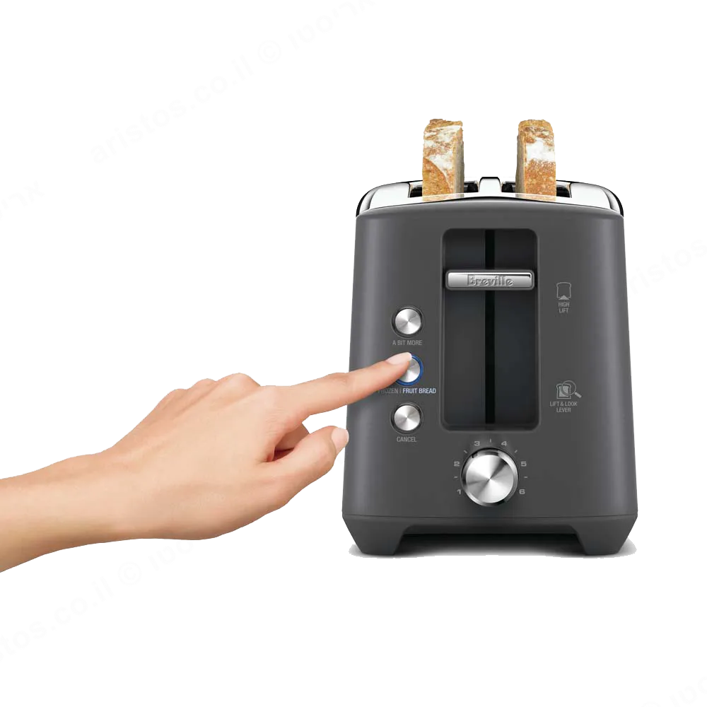 Breville מצנם לשתי פרוסות Bit More Plus מבית Breville דגם BTA435BSS  — תמונה 2