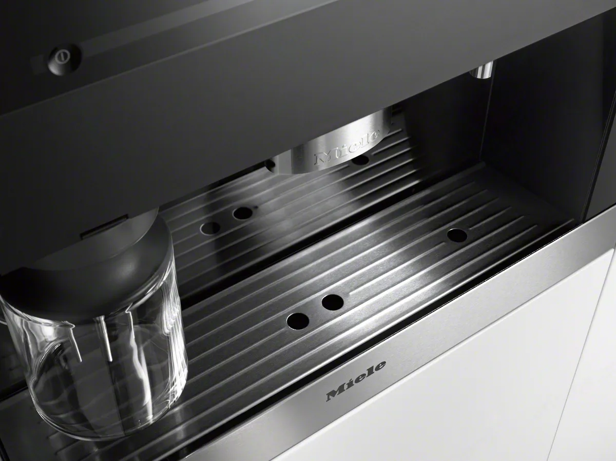 Miele מכונת קפה אינטגרלית 45 ס"מ אפור גרפיט VITRO LINE תוצרת Miele דגם CVA 7440 grey — תמונה 2