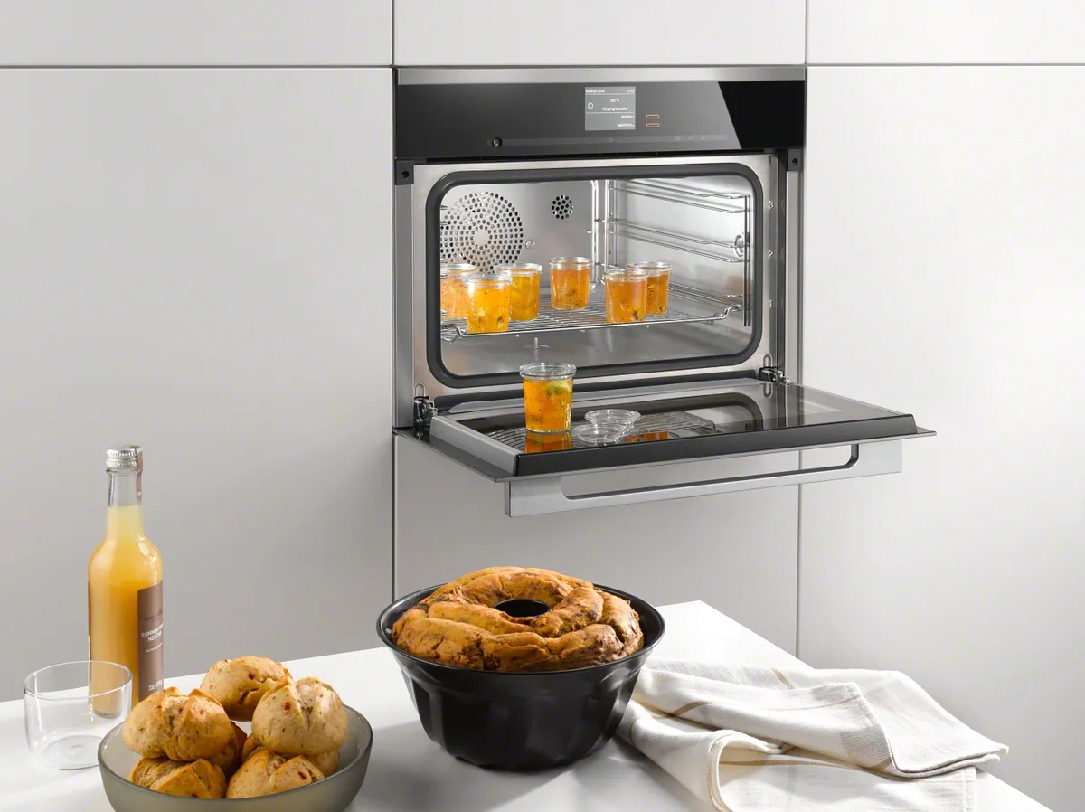 Miele תנור אידוי קומבי סטימר משולב אפייה גובה 45 ס"מ Sous-vide DualSteam תוצרת Miele דגם DGC 7440 XL Clst — תמונה 2