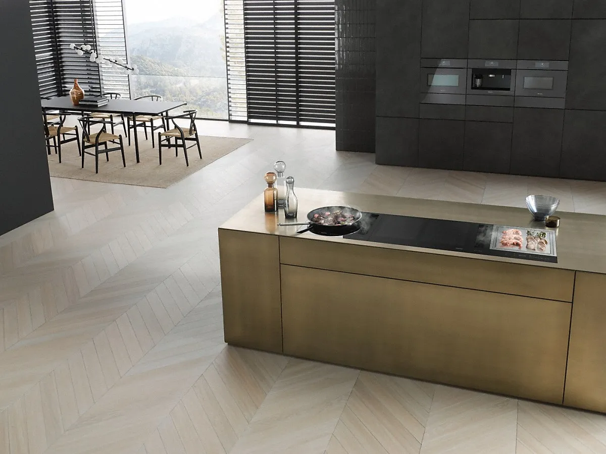 Miele כיריים אינדוקציה דומינו טפאן יאקי 38 ס"מ SmartLine תוצרת Miele דגם CS7632FL — תמונה 4