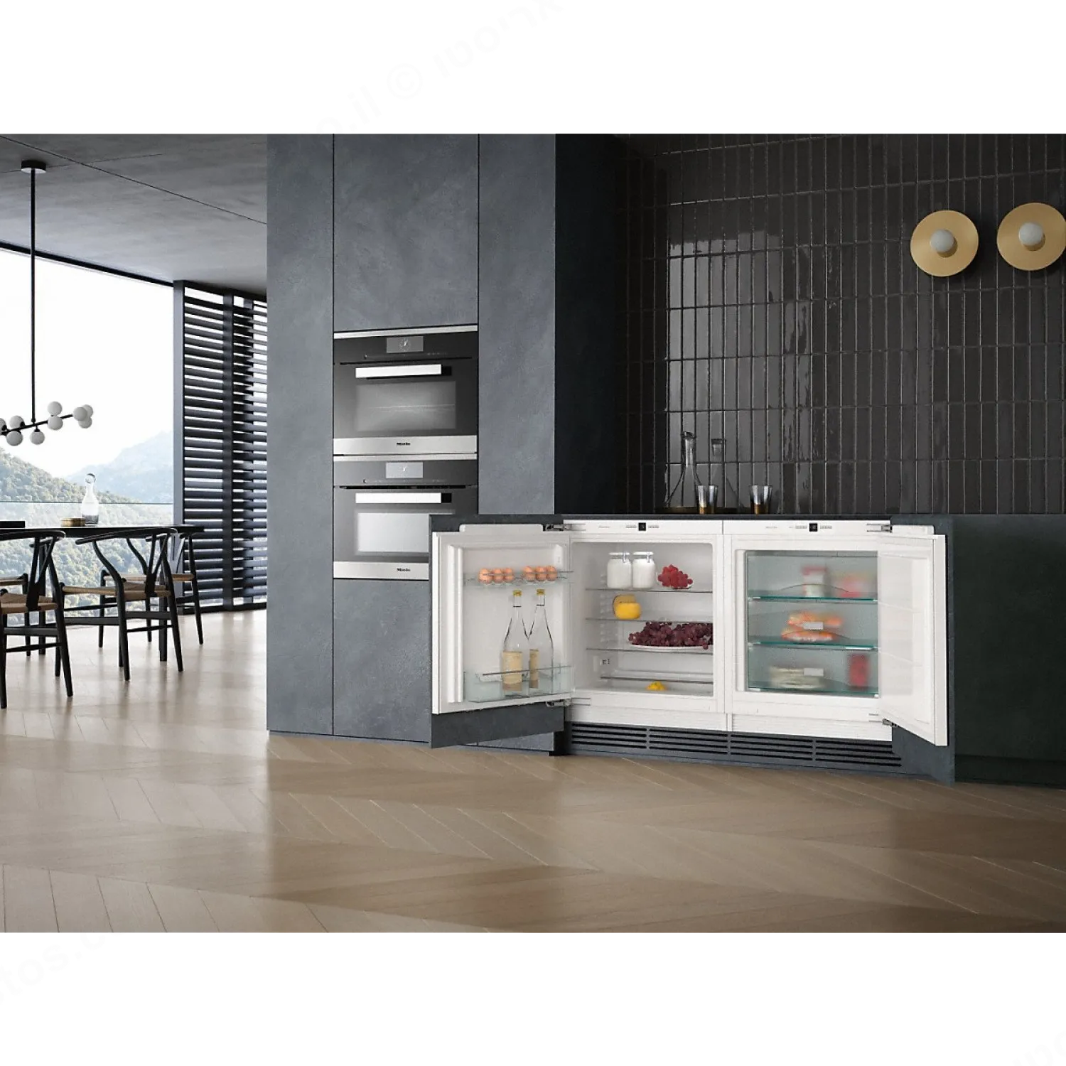 Miele מקרר אינטגרלי מתחת לשיש 151 ליטר ללא מקפיא תוצרת Miele דגם K 32222 i — תמונה 2