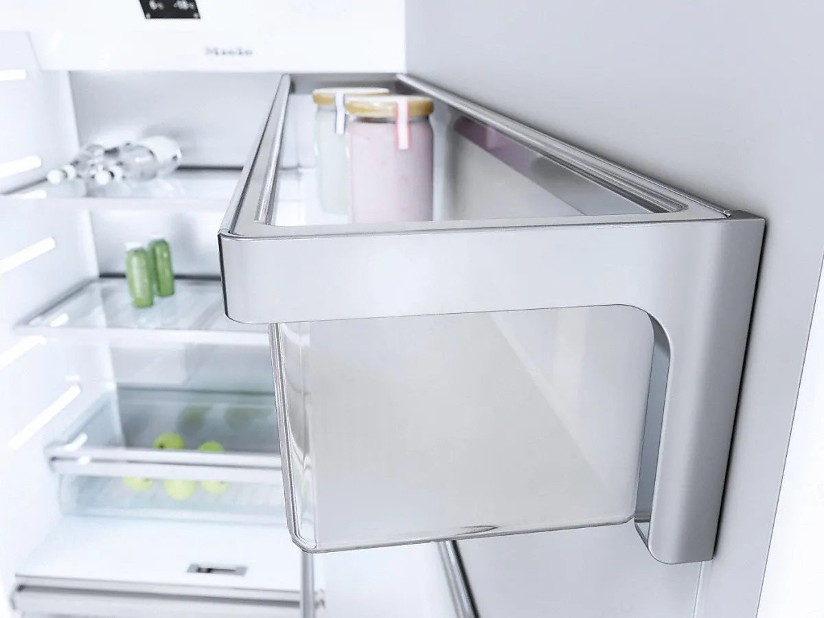 Miele מקרר אינטגרלי ללא מקפיא 60 ס"מ 369 ליטר דלת Push2open סדרת MasterCool תוצרת Miele דגם K 2601 Vi — תמונה 4