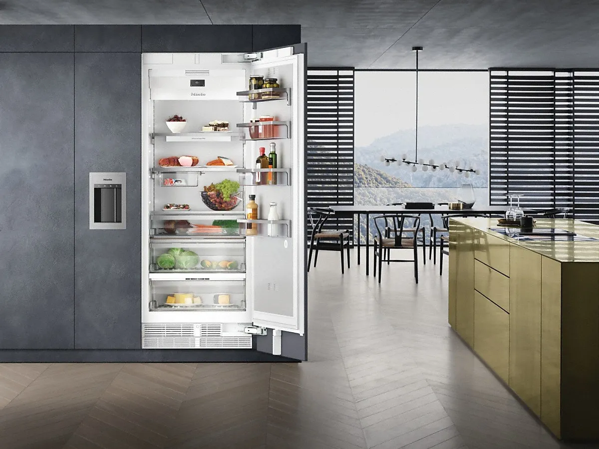 Miele מקרר אינטגרלי ללא מקפיא 76 ס"מ דלת Push2open סדרת MasterCool תוצרת Miele דגם K 2802 Vi — תמונה 2