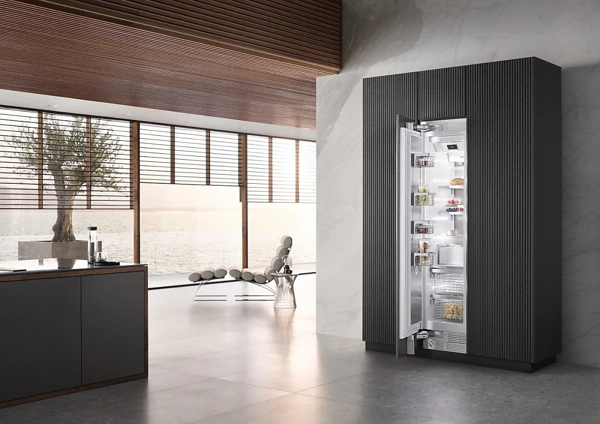 Miele מקפיא אינטגרלי 45.7 ס"מ דלת Push2open סדרת MasterCool תוצרת Miele דגם F 2413 VI — תמונה 4