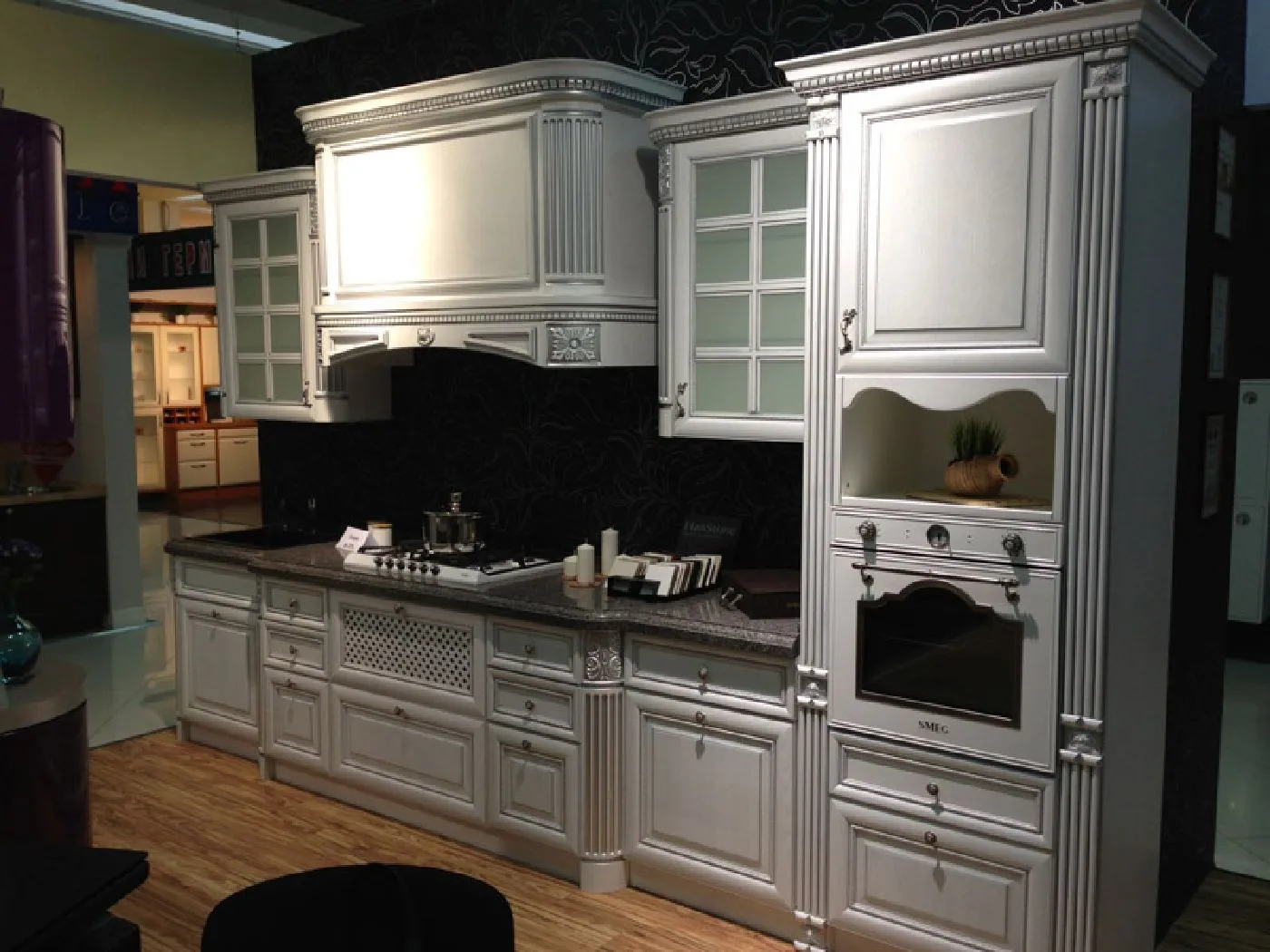 SMEG תנור פירוליטי לבן 60 ס"מ מסדרת Cortina תוצרת SMEG דגם SFP750BS  — תמונה 2