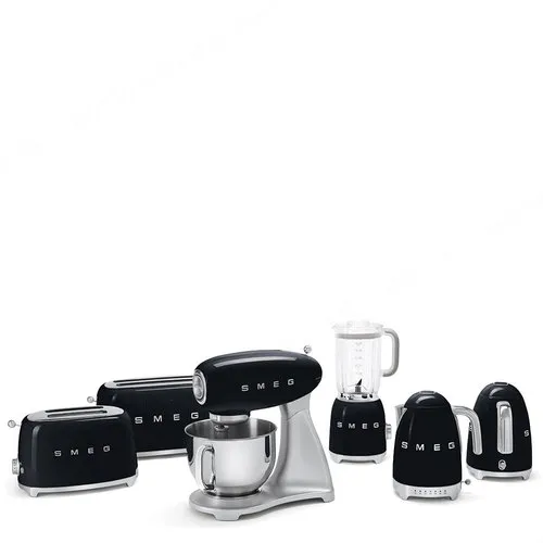 SMEG מיקסר עומד בצבע שחור גוף נירוסטה מסדרת 50's Retro Style,תוצרת SMEG דגם SMF01BLEU — תמונה 6
