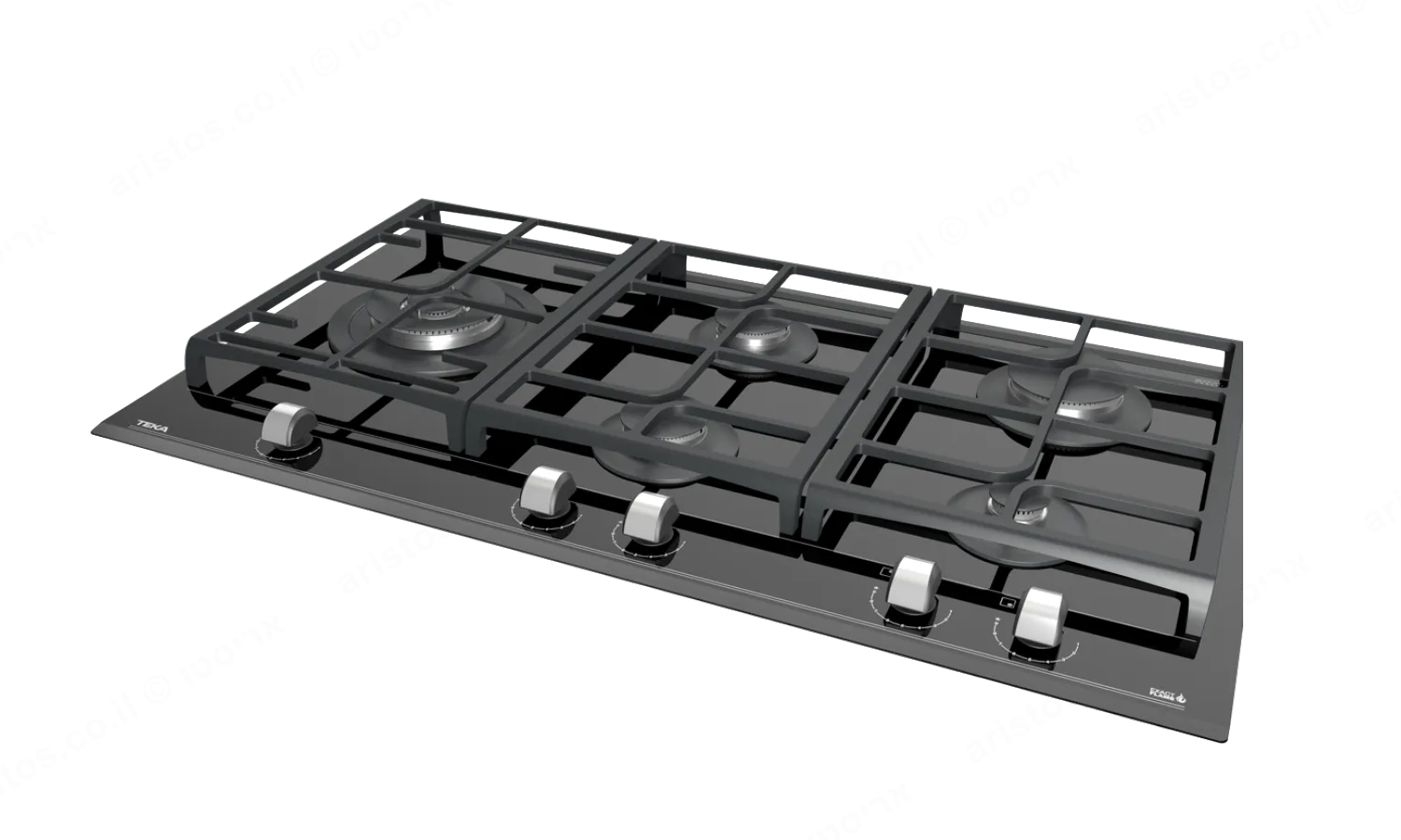 Teka כיריים גז 90 ס"מ זכוכית שחורה תוצרת TEKA דגם GZC 95320 — תמונה 6