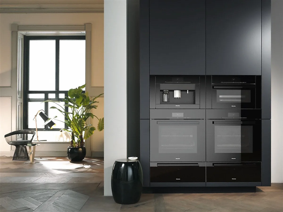 Miele תנור שף משולב מיקרו 45 ס"מ VITRO LINE M-Touch תוצרת Miele דגם H 7840 BM black — תמונה 5