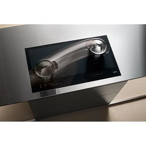 Miele כיריים אינדוקציה 93 ס"מ משטח גמיש מלא FullFlex עם ציפוי למניעת שריטות תוצרת Miele דגם KM 7897-1 FL Diamond — תמונה 6