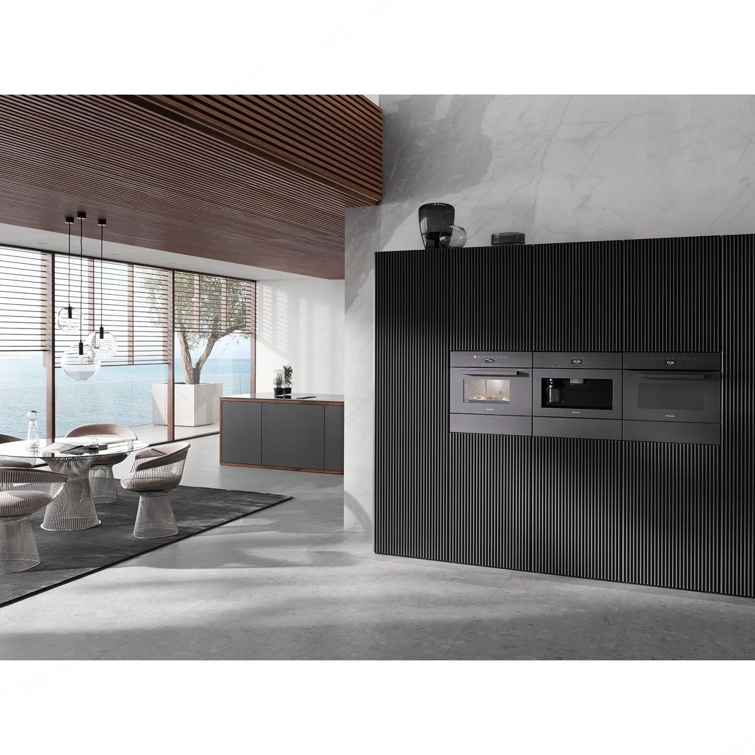 Miele תנור אידוי בנוי גובה 45 ס"מ Sous-vide SoftClose DualSteam תוצרת Miele דגם DG 7440 Grey — תמונה 10