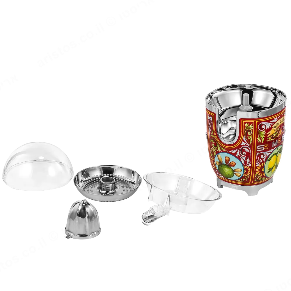 SMEG מסחטת הדרים רטרו בעיצוב DOLCE & GABBANA תוצרת SMEG דגם CJF01DGEU — תמונה 4