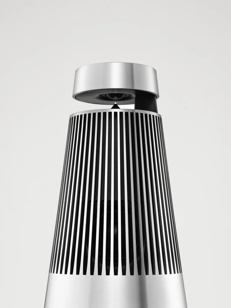 bang & olufsen רמקול עוצמתי עם טכנולוגיית העדשה האקוסטית צבע כסף מבית Bang & Olufsen דגם Beosound 2 Silver — תמונה 2