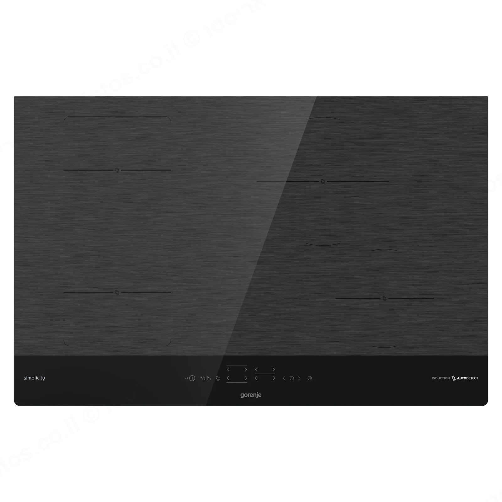 Gorenje כיריים אינדוקציה 80 ס"מ איזור גמיש זכוכית שחורה סדרת Simplicity תוצרת Gorenje דגם IT843SYB תצוגה — תמונה 2