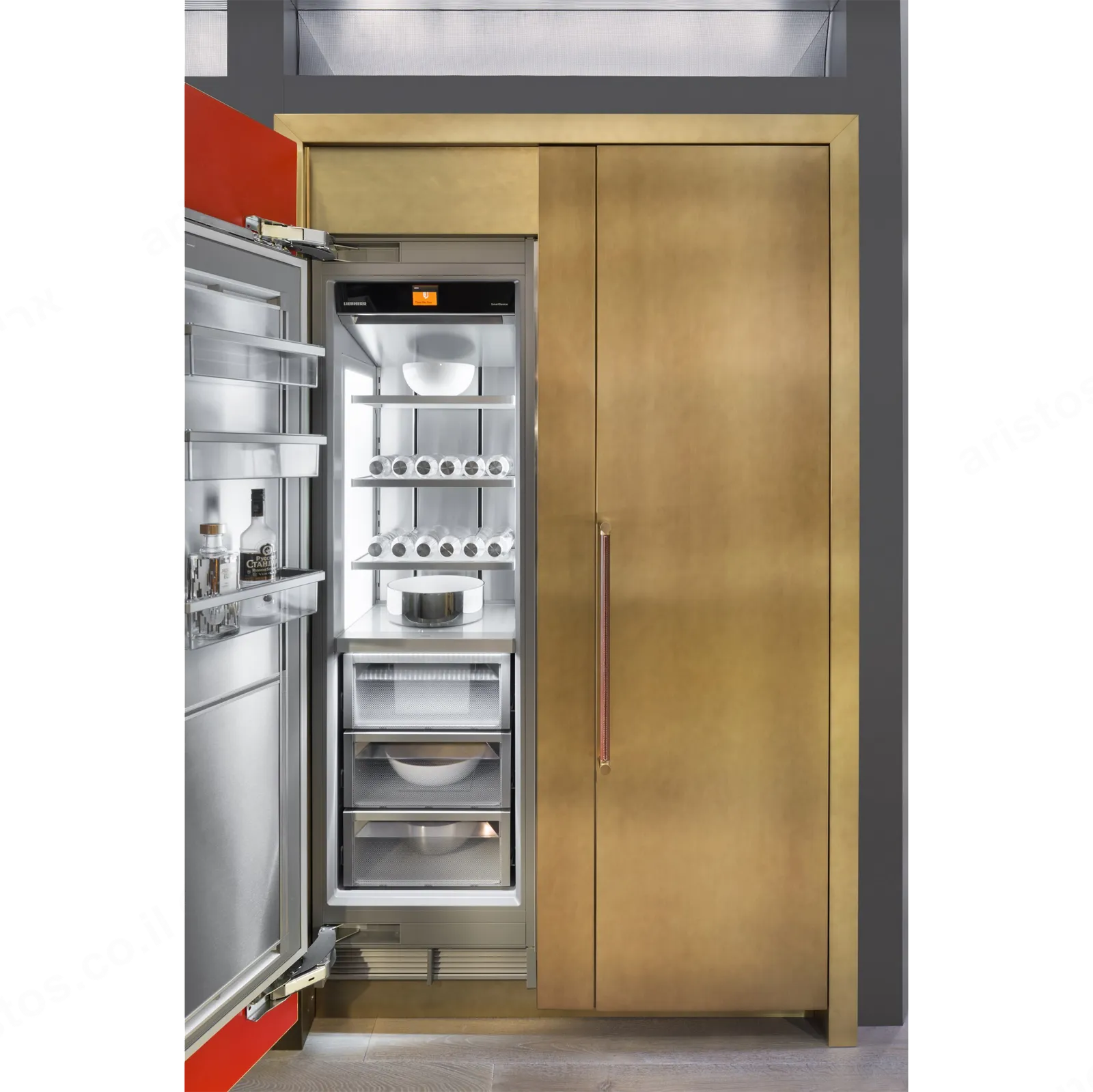 Liebherr מקפיא אינטגרלי 61 ס"מ NoFrost IceMaker סדרת היוקרה MONOLITH תוצרת LIEBHERR דגם EGN 9271 — תמונה 8