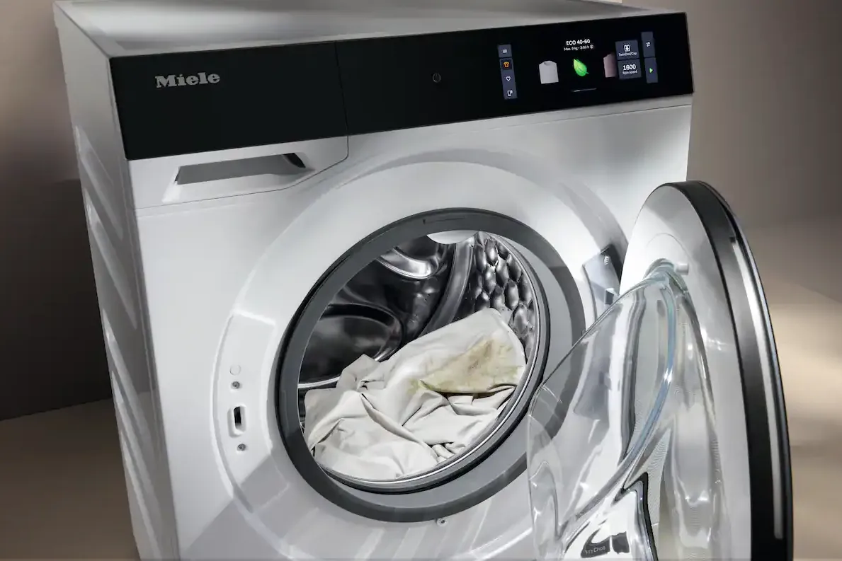 מכונת כביסה פתח חזית 9 ק''ג 1600 סל"ד תוף InfinityCare  תוצרת MIELE דגם WQ 1000 WPS Nova Edition
