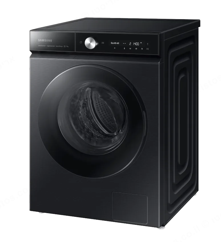 Samsung מכונת כביסה פתח חזית 11 ק"ג בטכנולוגיית ™AI Ecobubble מנוע אינוורטר צבע שחור תוצרת Samsung דגם WW11BB9445GB — תמונה 3