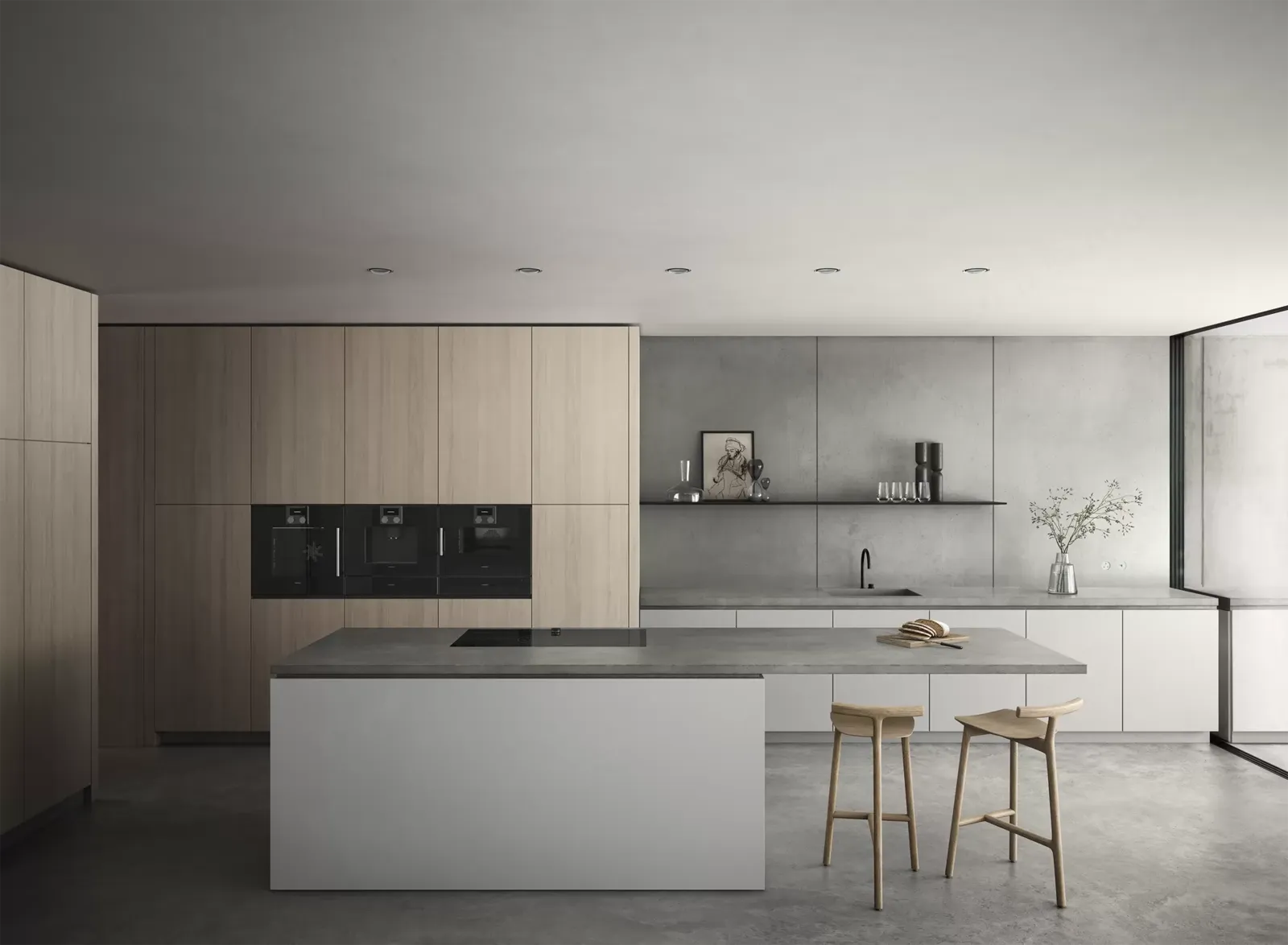 GAGGENAU כיריים אינדוקציה 90 ס"מ Flex מסגרת נירוסטה סדרה 200 תוצרת GAGGENAU דגם CI292112 — תמונה 5