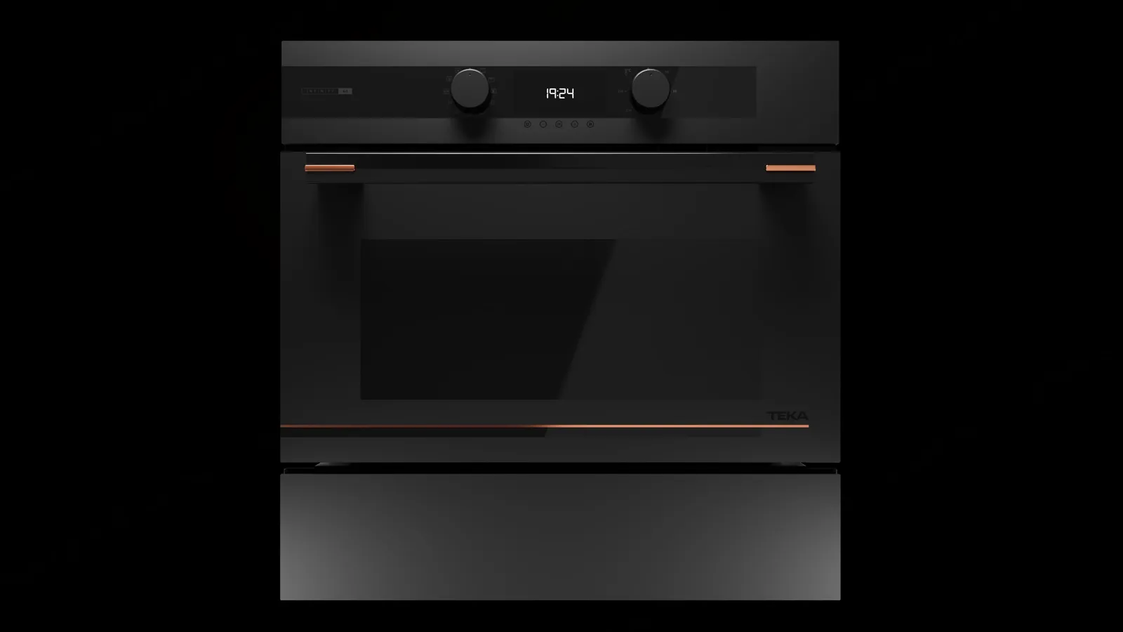 Teka תנור בנוי משולב מיקרו 45 ס"מ שחור מט סדרת Infinity G1 תוצרת TEKA דגם HLC 84-G1 C BM — תמונה 6