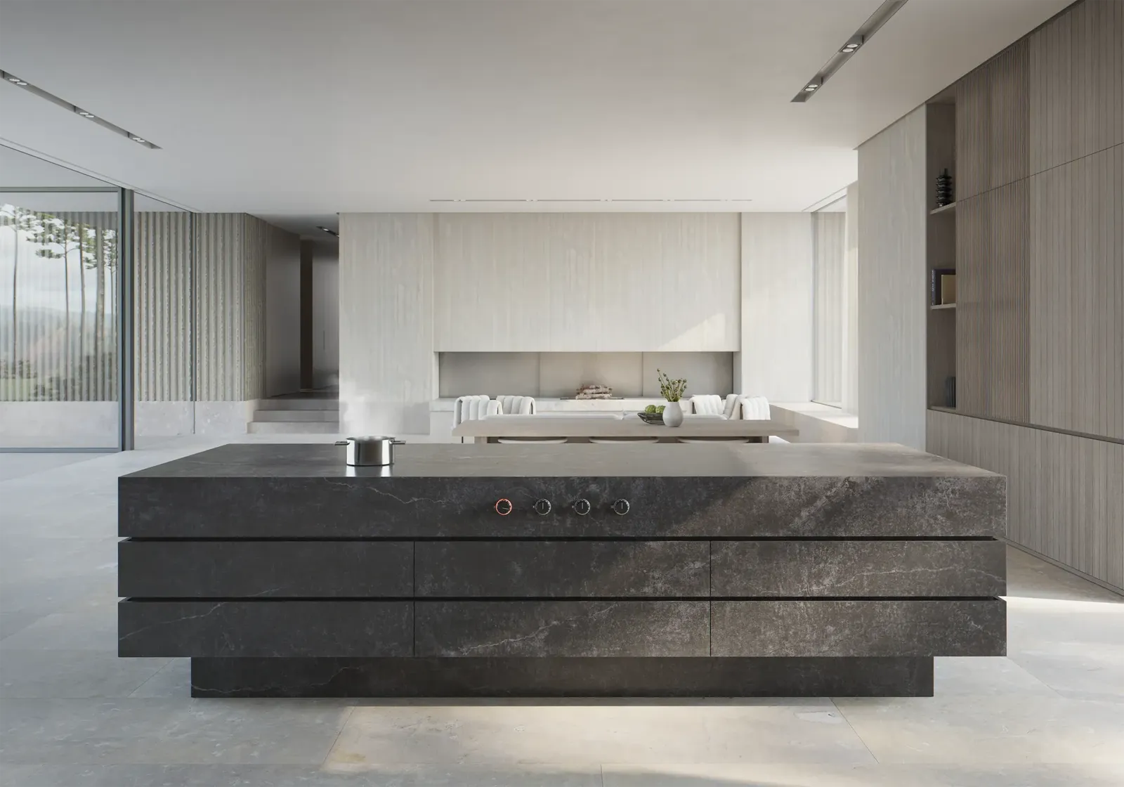 GAGGENAU כיריים אינדוקציה נסתרות מתחת לשיש 28 ס"מ סדרה 400 תוצרת GAGGENAU דגם CU428100 — תמונה 4