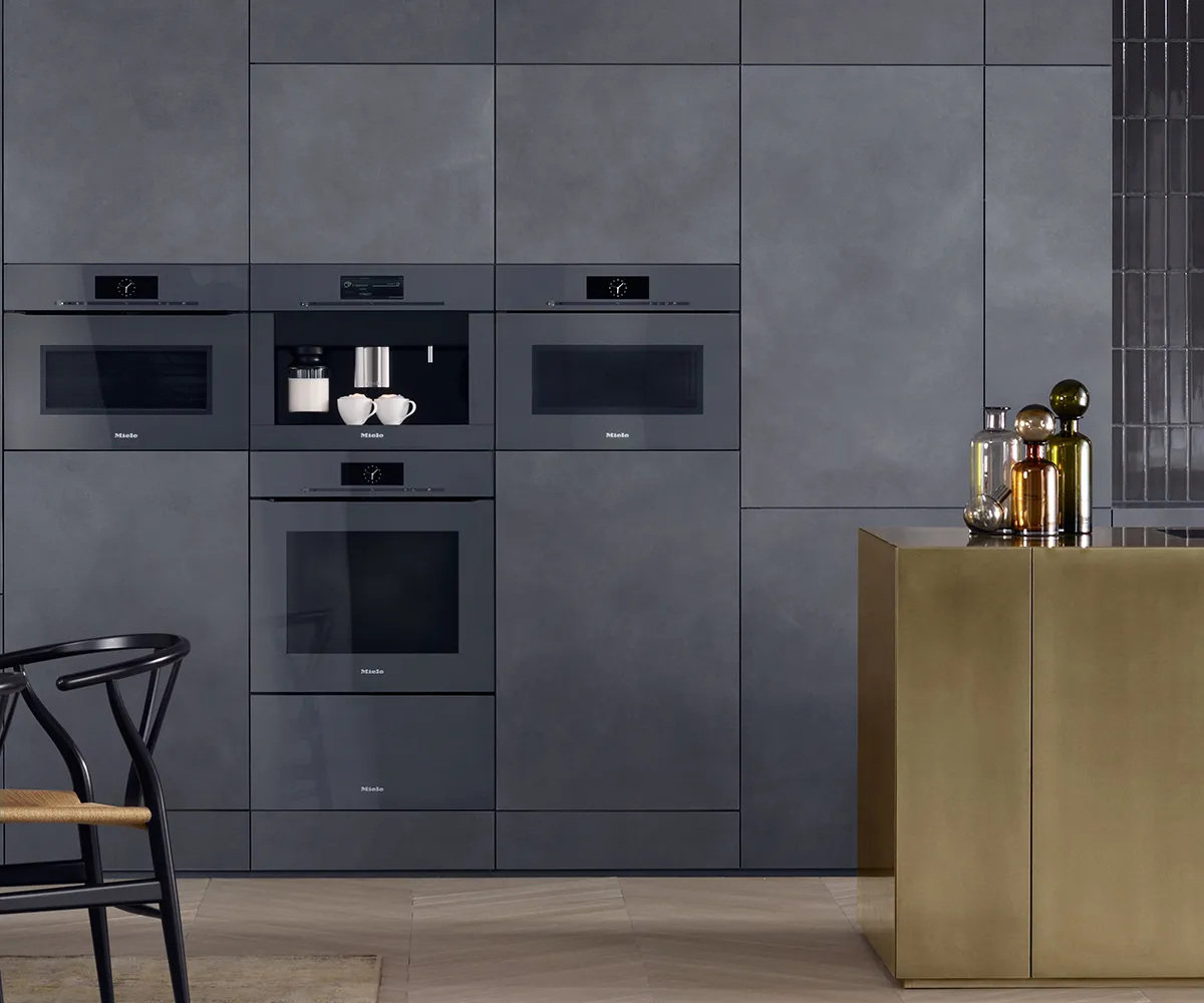 Miele תנור שף משולב מיקרו 45 ס"מ ArtLine Touch2Open M-Touch תוצרת Miele דגם H 7840 BMX grey — תמונה 2