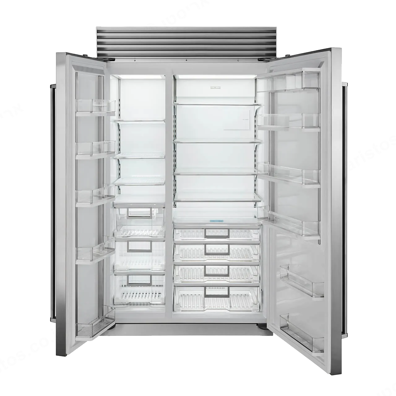 SUB ZERO מקרר ומקפיא SIDE BY SIDE קו ארון 122 ס"מ חיפוי ארונות 800 ליטר מתקן מים וקרח פנימי תוצרת Sub zero דגם ICBCL4850SID/O — תמונה 2