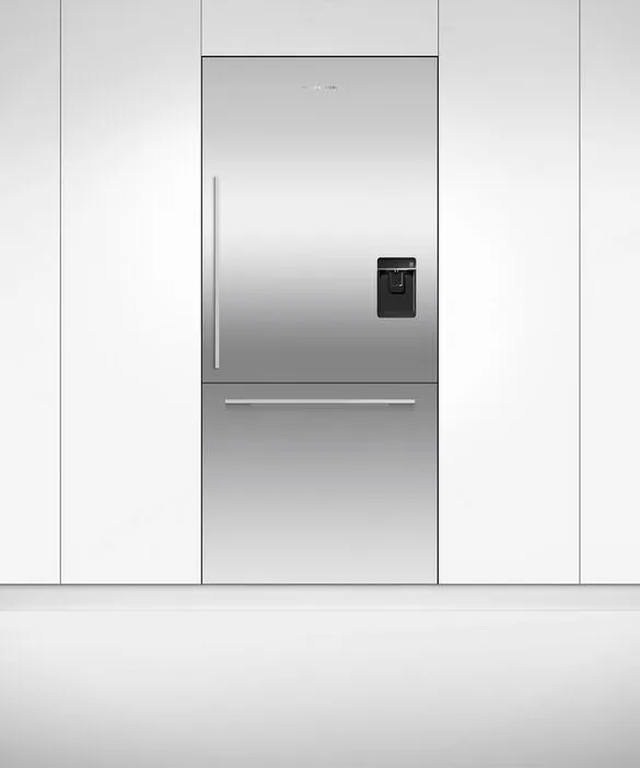 Fisher & Paykel מקרר אינטגרלי מקפיא תחתון 91 ס"מ סדרה 9 יצרן מים וקרח פאנל נירוסטה תוצרת FISHER&PAYKEL דגם RS9120WRU2 — תמונה 5