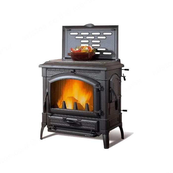 NORDICA קמין עץ עם פלטה בישול מבית NORDICA דגם NORDICA ISOTTA — תמונה 2