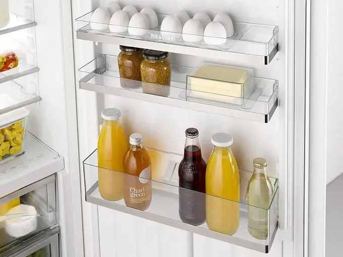 Miele מקרר אינטגרלי 60 ס''מ 294 ליטר ללא מקפיא מגירות PerfectFresh Pro תוצרת Miele דגם K 7743 E — תמונה 4