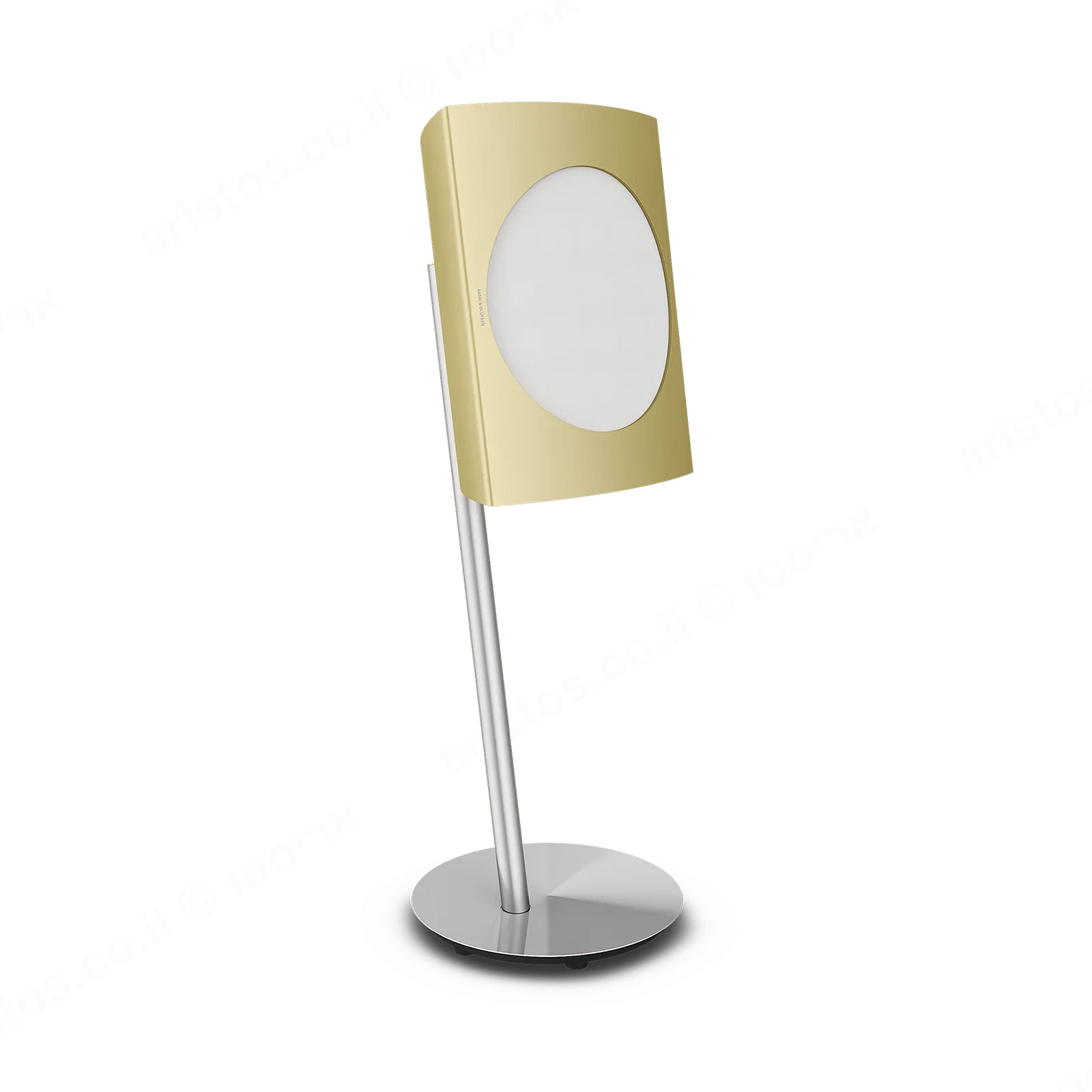 bang & olufsen רמקול אלחוטי מעוצב עם מגוון אפשרויות העמדה בצבע זהב מבית Bang & Olufsen דגם Beolab 17 Brass Tone — תמונה 2