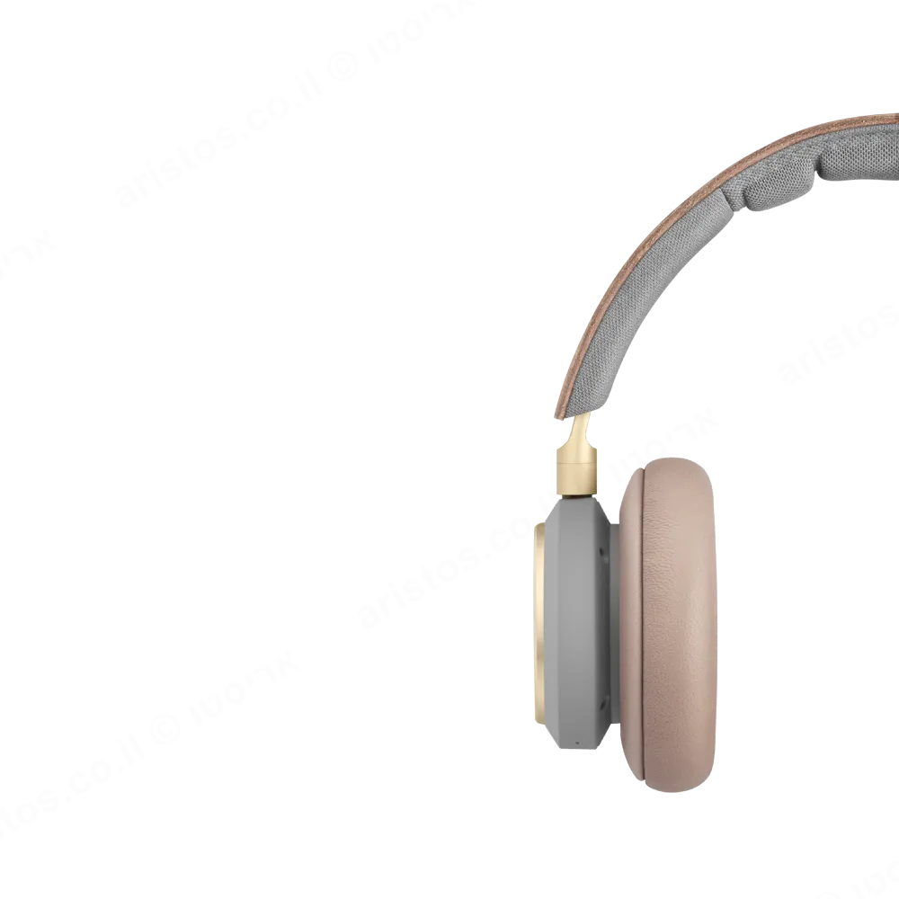 bang & olufsen אוזניות פרימיום אלחוטיות עם מסנן רעשים אקטיבי צבע אבן מבית Bang & Olufsen דגם Beoplay H9 Argilla Bright — תמונה 3